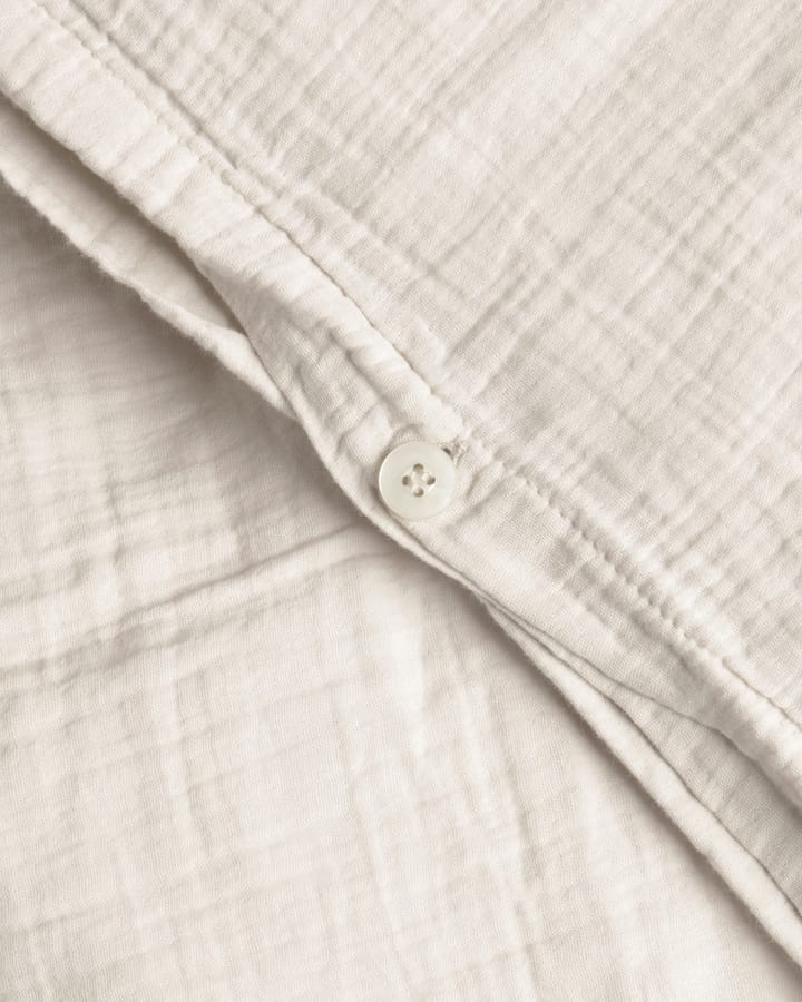 Eggshell Muslin duvet cover double - 220x240 cm - Garbo&Friends