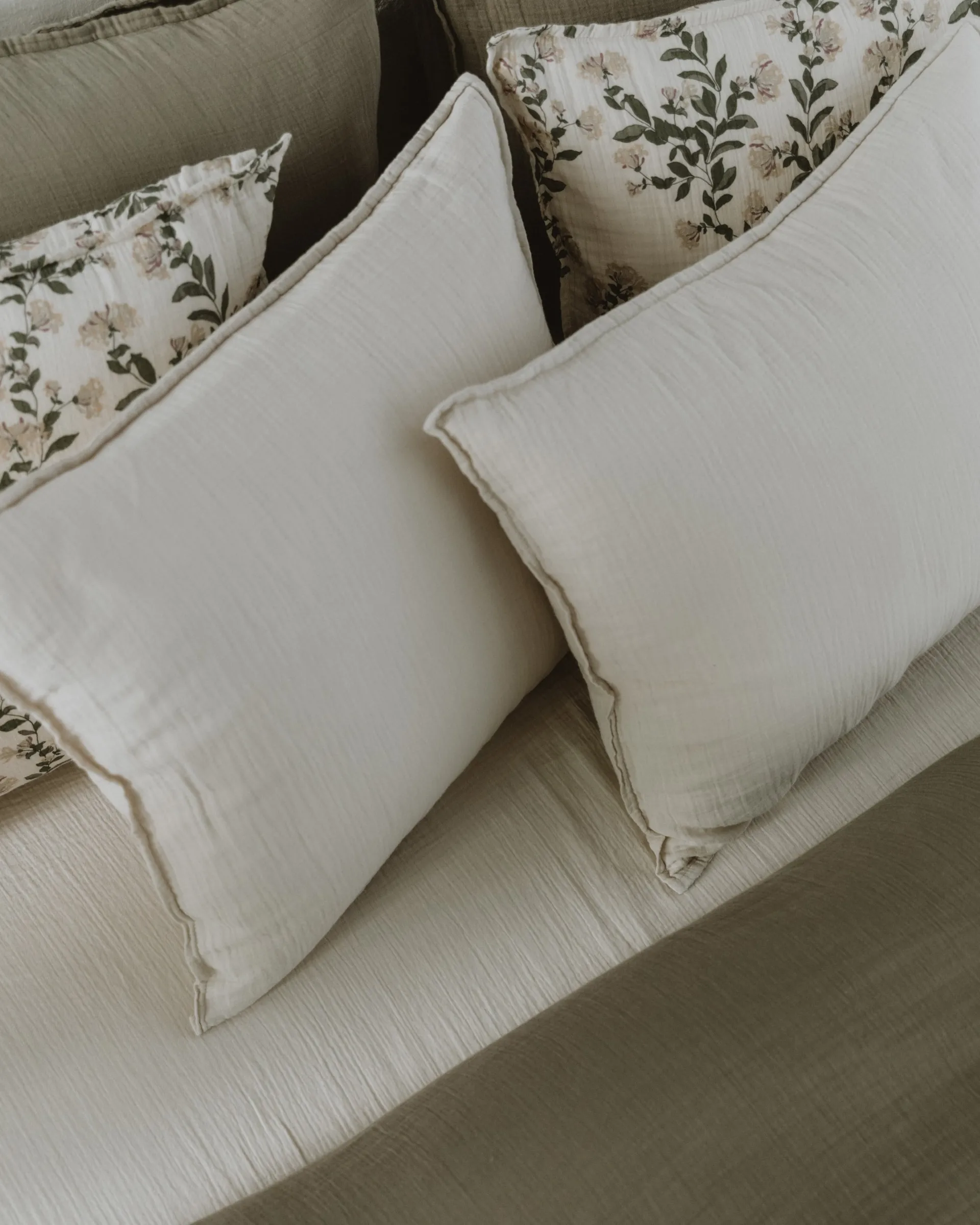 Eggshell Muslin pillowcase, 50x60 cm Garbo&Friends