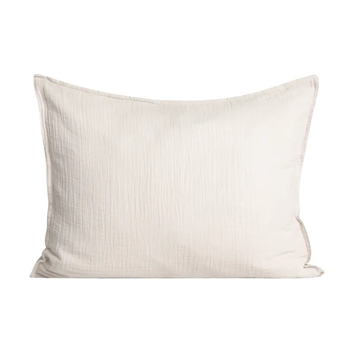 Eggshell Muslin pillowcase - 80x80 cm - Garbo&Friends