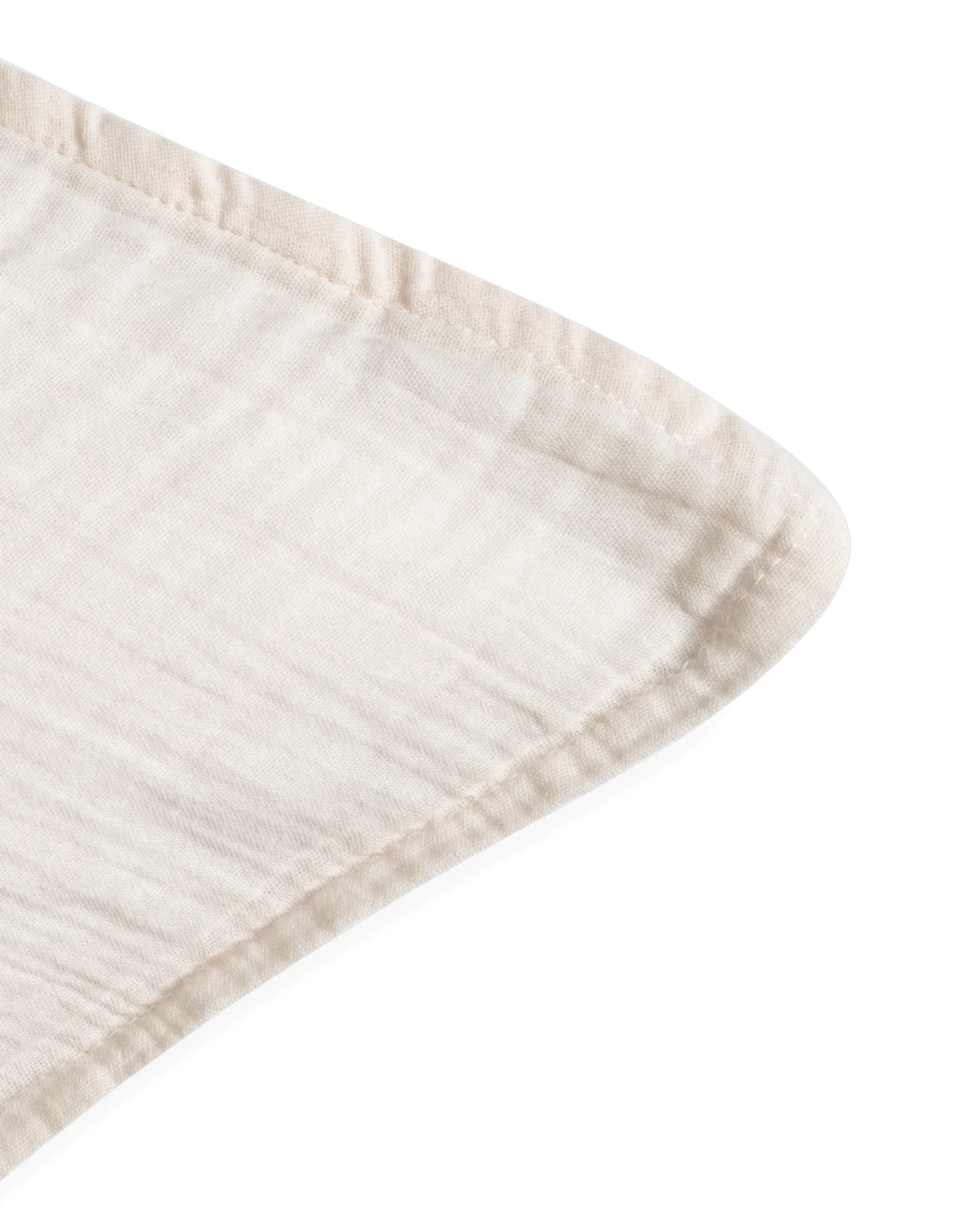 Eggshell Muslin pillowcase, 80x80 cm Garbo&Friends