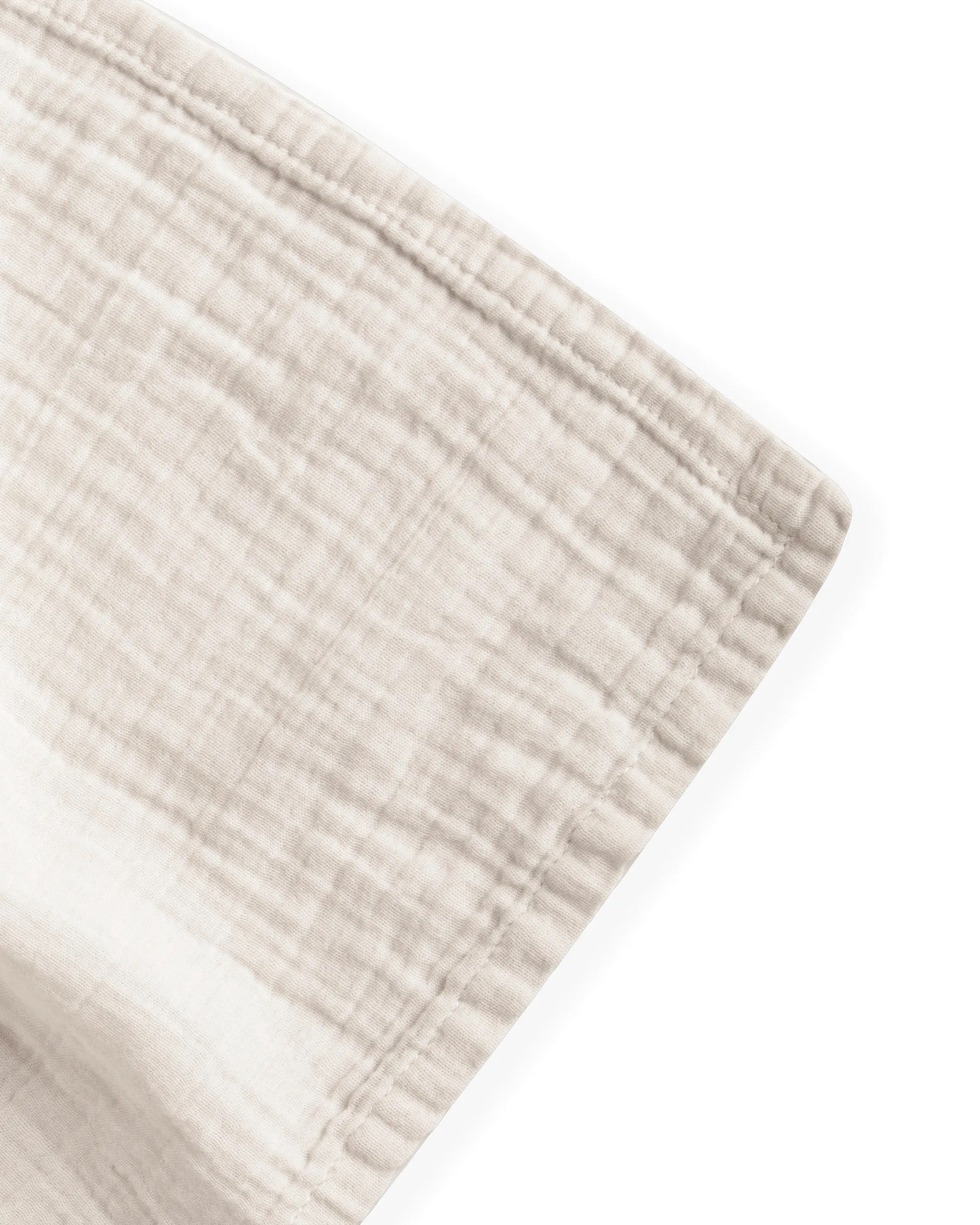 Eggshell Muslin Swaddle blanket, 110x110 cm Garbo&Friends