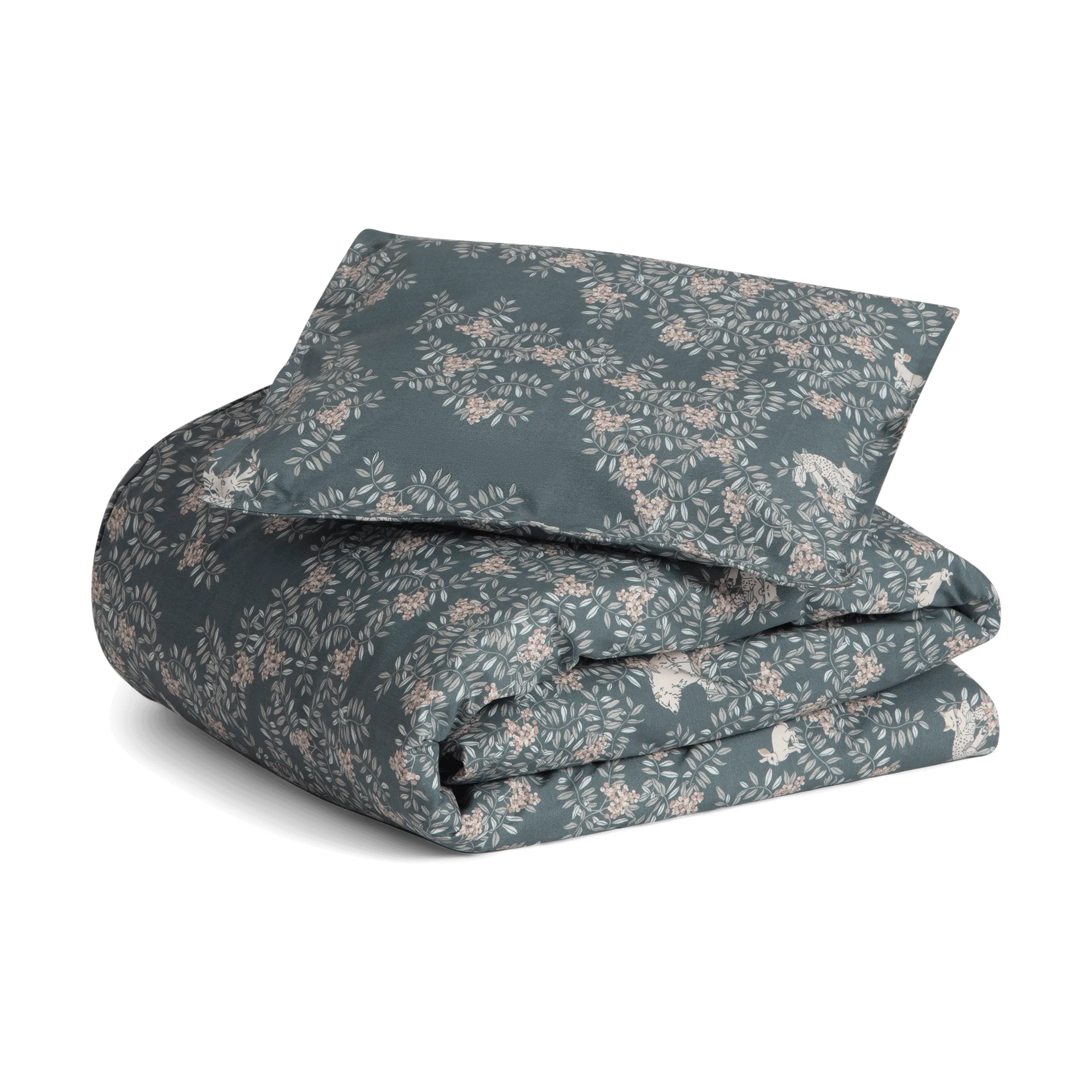 Fauna Forest bed set junior, 100x140 cm/40x45 cm Garbo&Friends