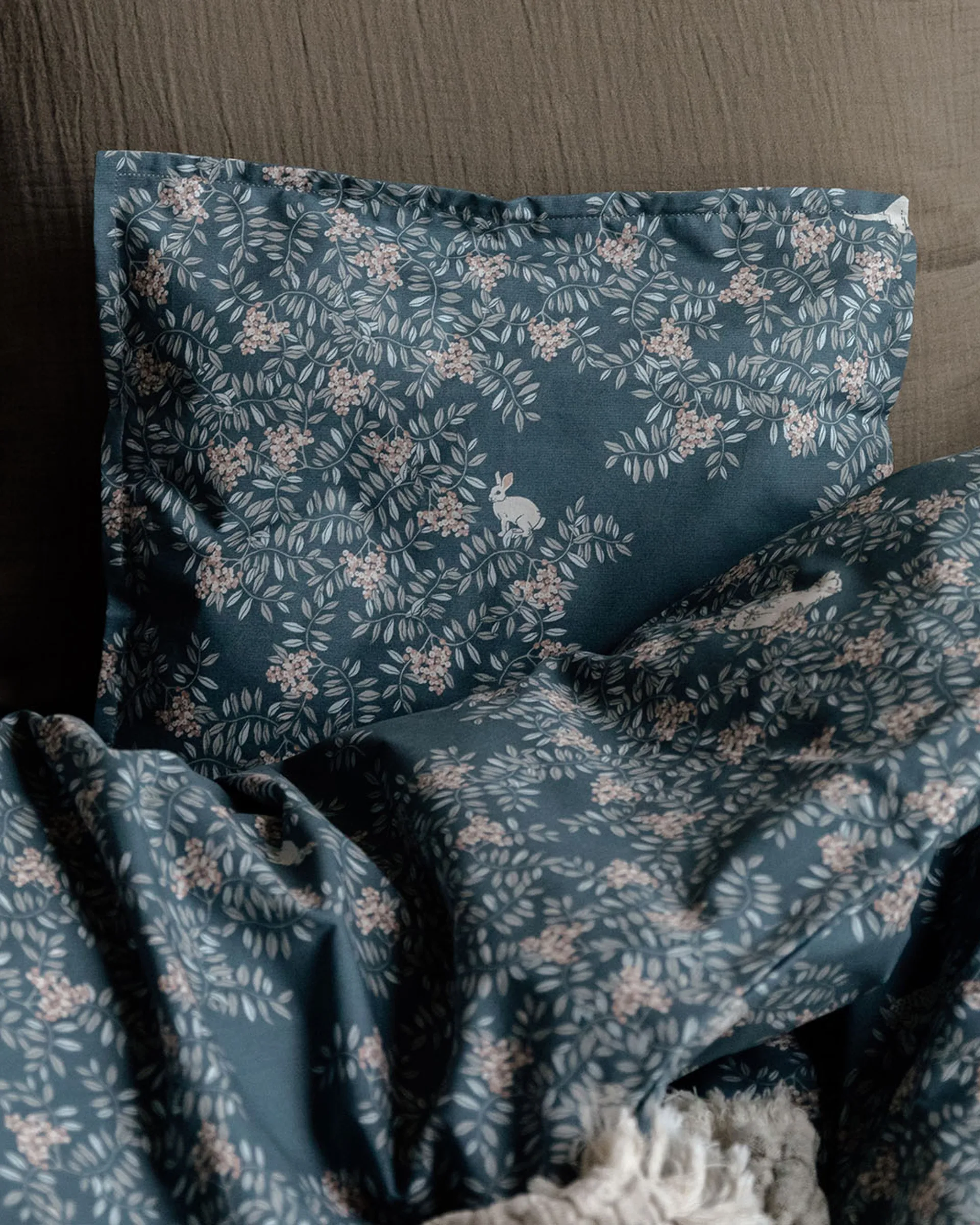 Fauna Forest bed set junior, 100x140 cm/40x60 cm Garbo&Friends