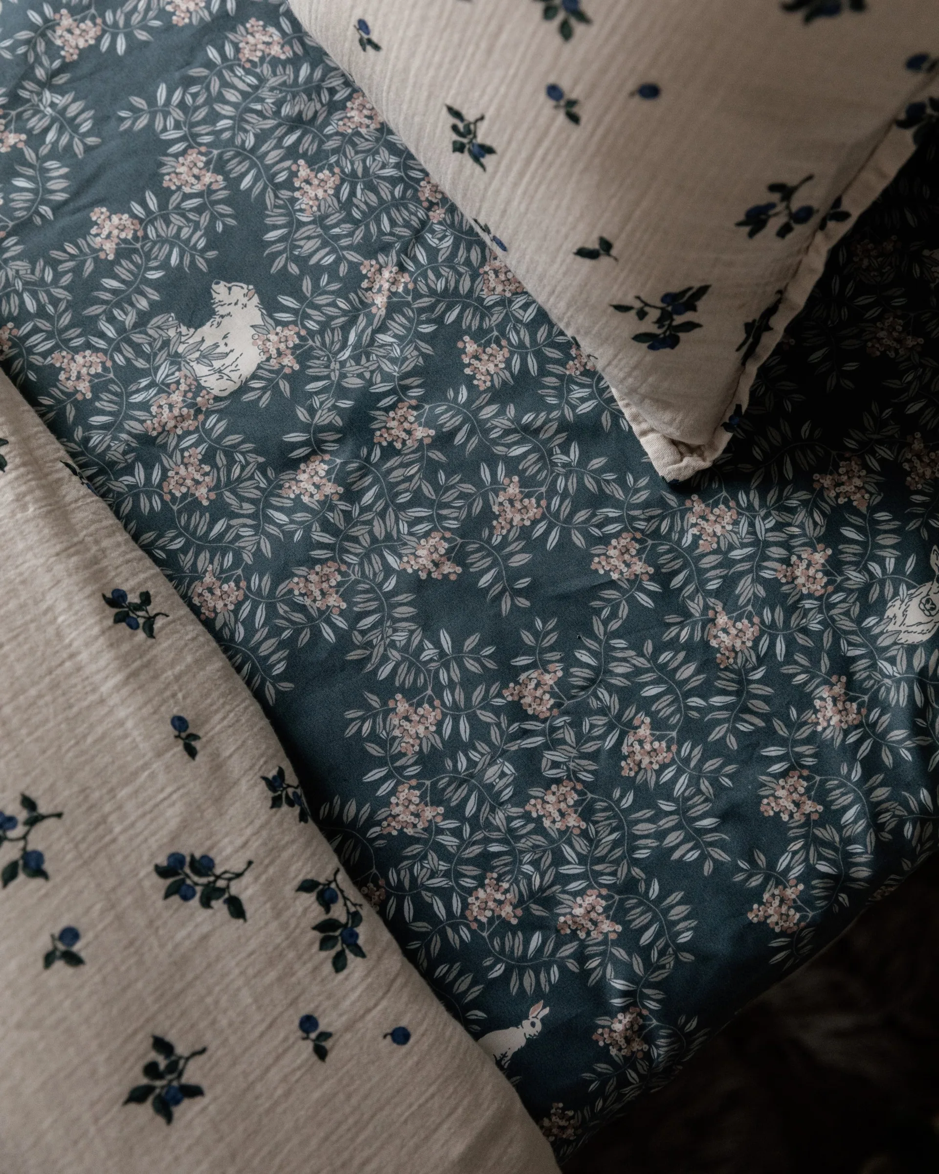 Fauna Forest fitted sheet, 90x200x30 cm Garbo&Friends