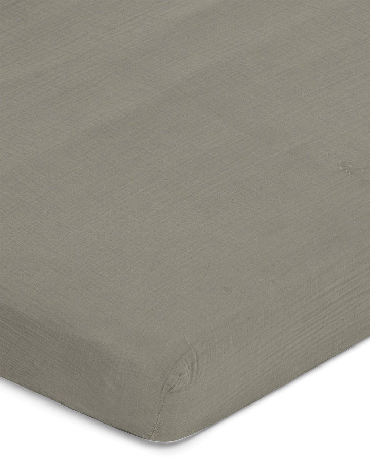 Geranium Muslin fitted sheet, 160x200x30 cm Garbo&Friends