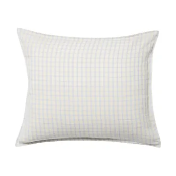 Gingham Sky Blue muslin pillowcase - Sky 50x70 cm - Garbo&Friends