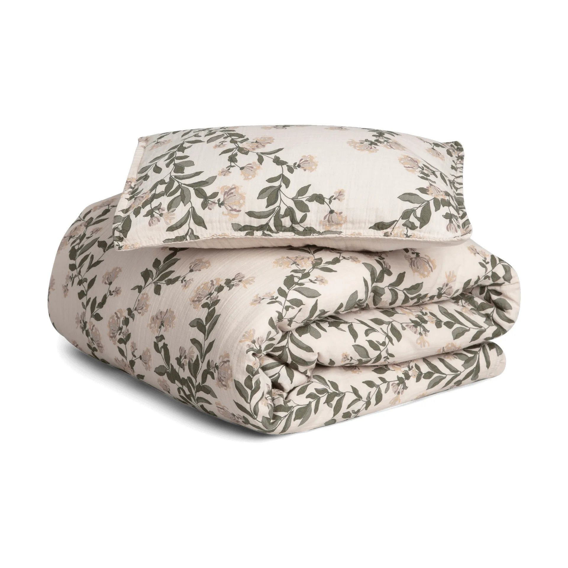 Honeysuckle Muslin bed set junior, 100x140 cm/40x60 cm Garbo&Friends