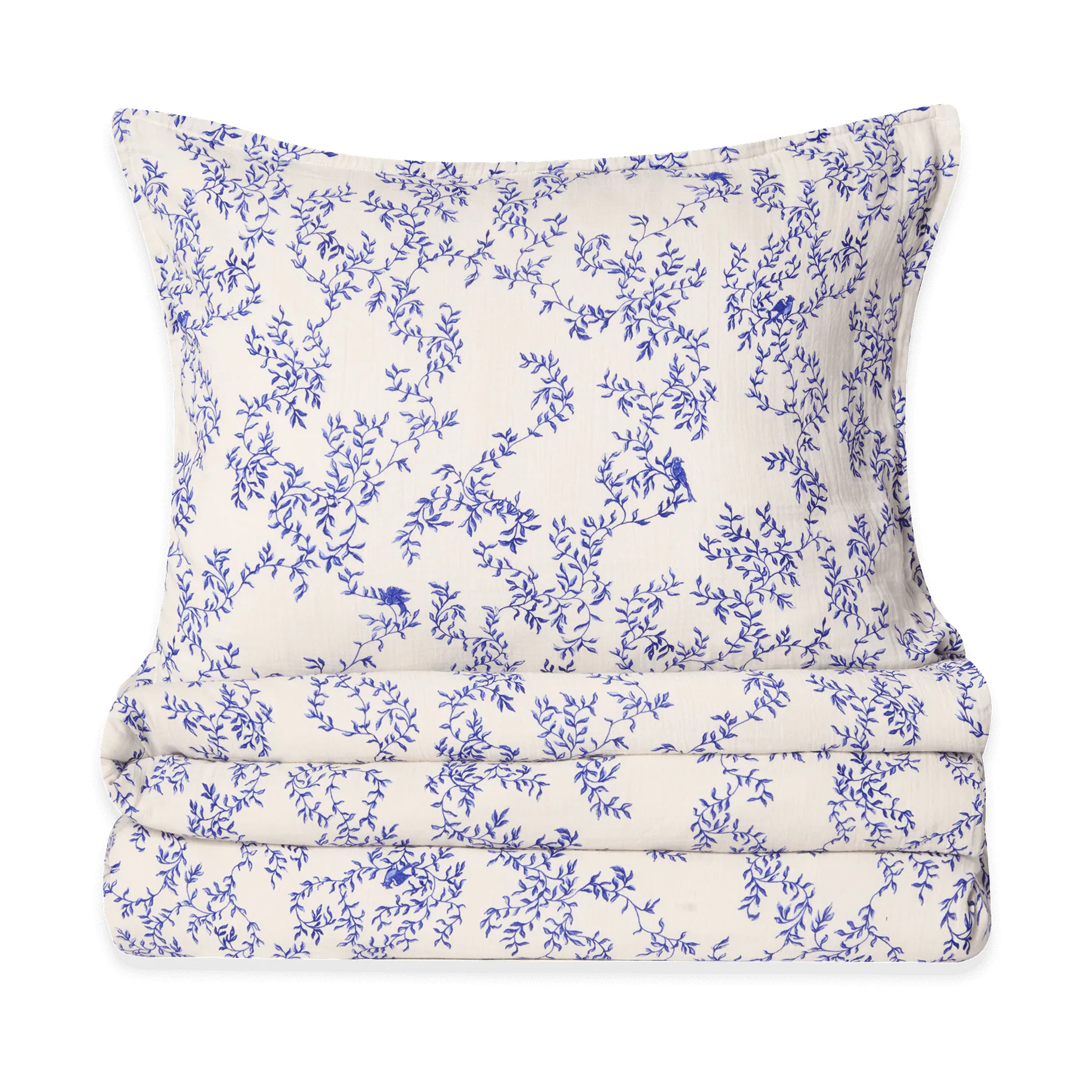 Jardim Muslin bedding set, 150x210 cm/50x60 cm Garbo&Friends