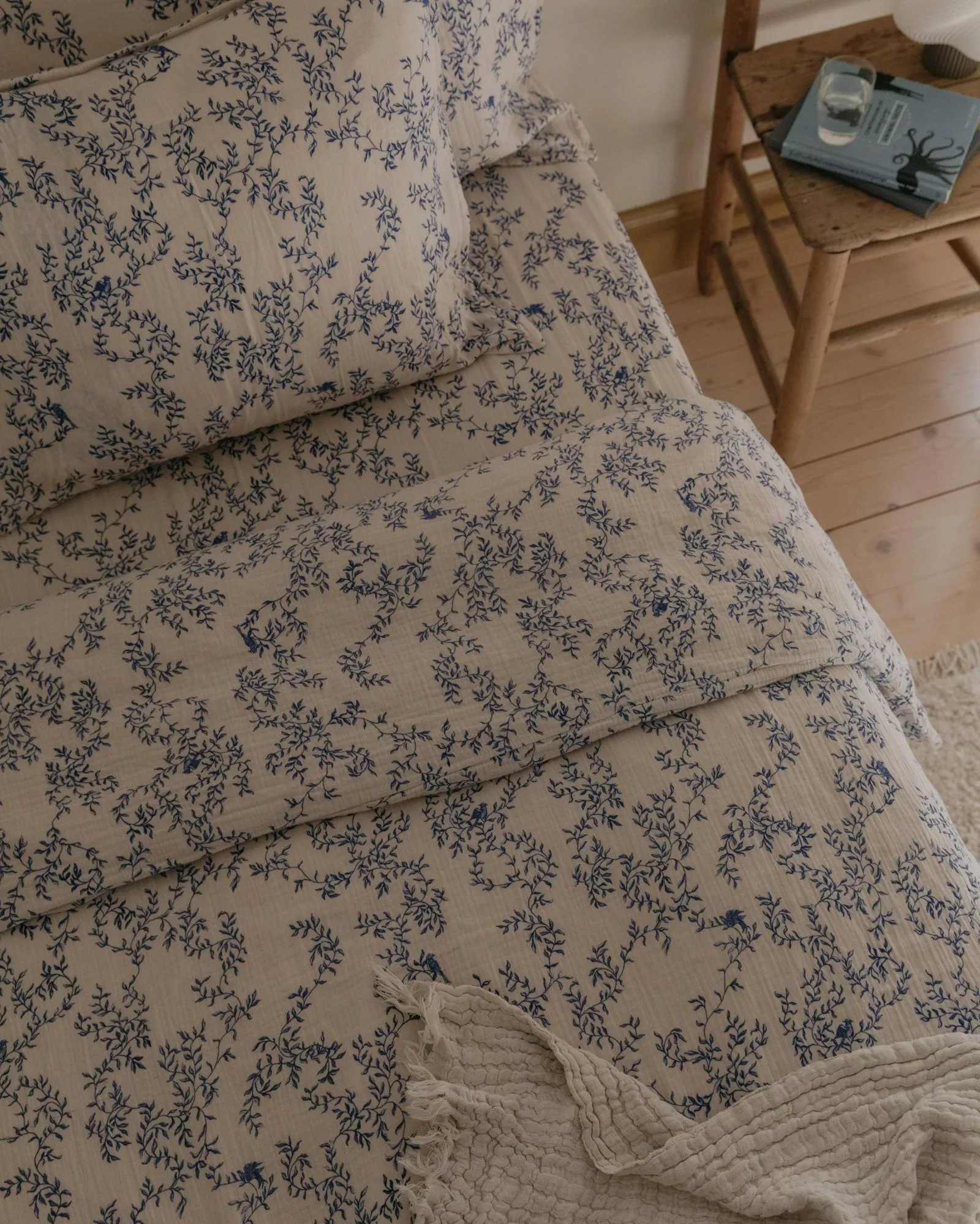 Jardim Muslin duvet cover, 140x200 cm Garbo&Friends