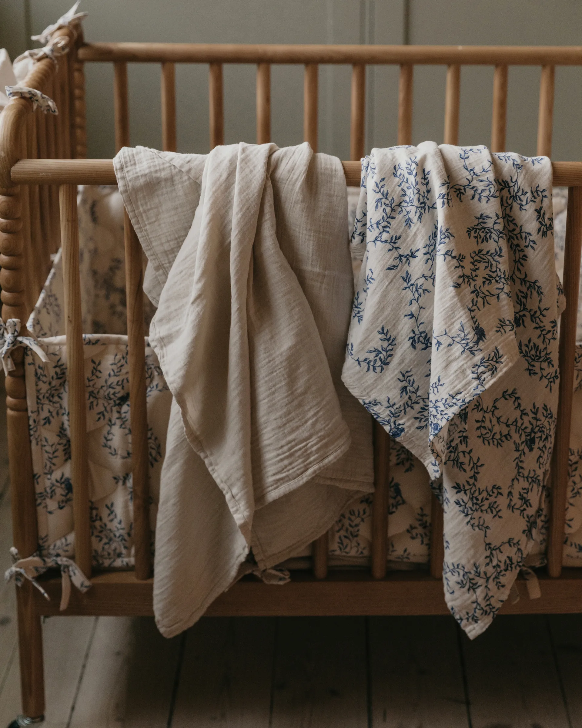 Jardim Muslin swaddle blanket, 110x110 cm Garbo&Friends