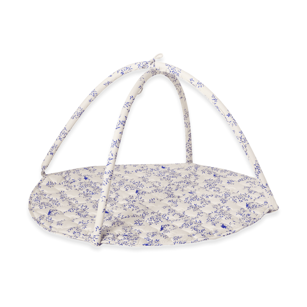 Garbo&Friends Jardim Satin baby gym o90 cm | Scandinavian Design | Children's room accessories | Blue