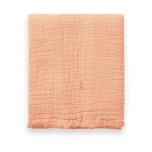Lin Mellow blanket 110x110 cm, Coral Garbo&Friends