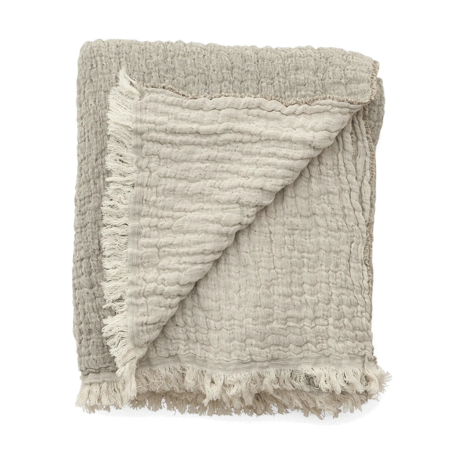 Lin Mellow blanket 110x110 cm from Garbo&Friends - NordicNest.com