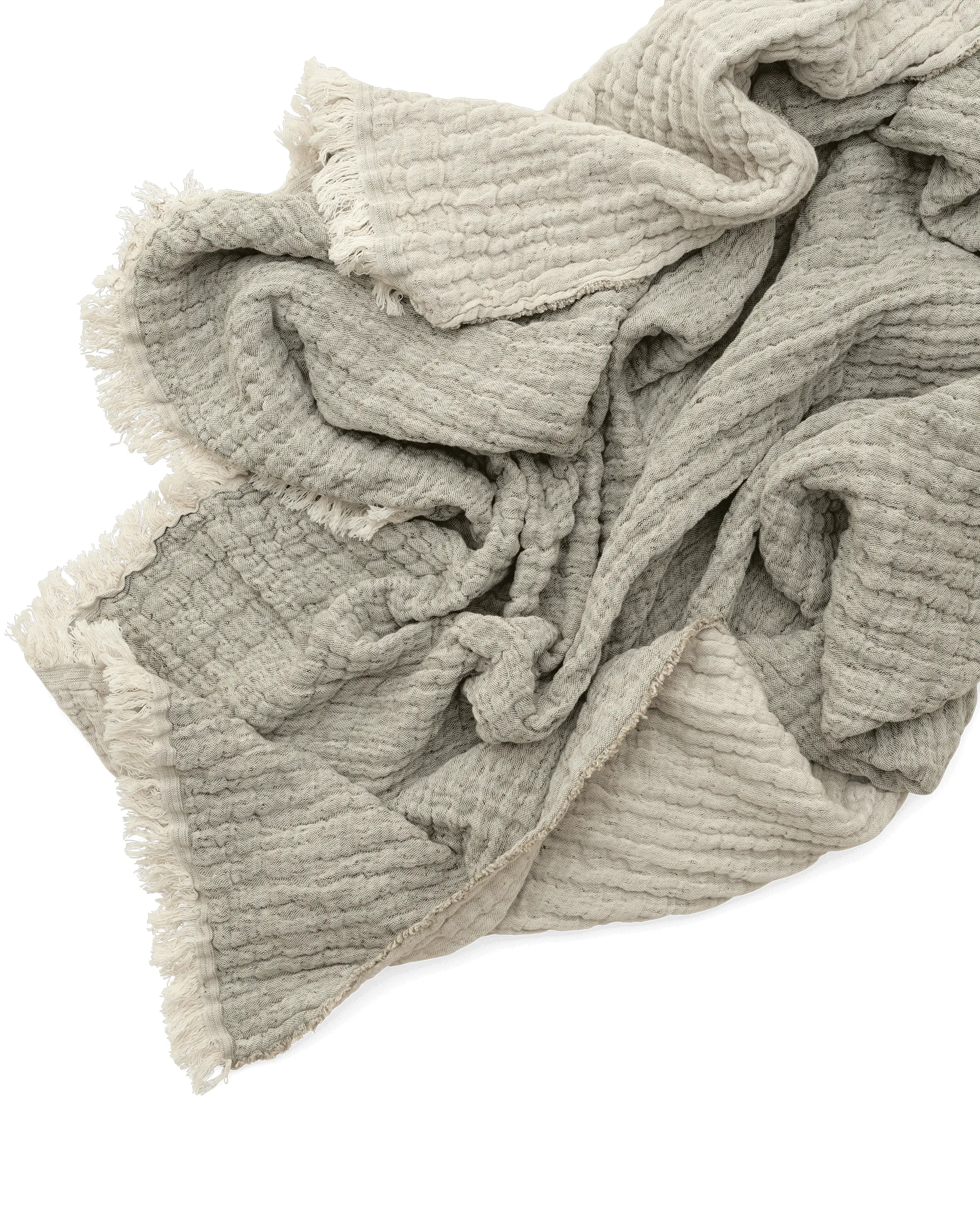 Lin Mellow blanket 110x110 cm from Garbo&Friends - NordicNest.com