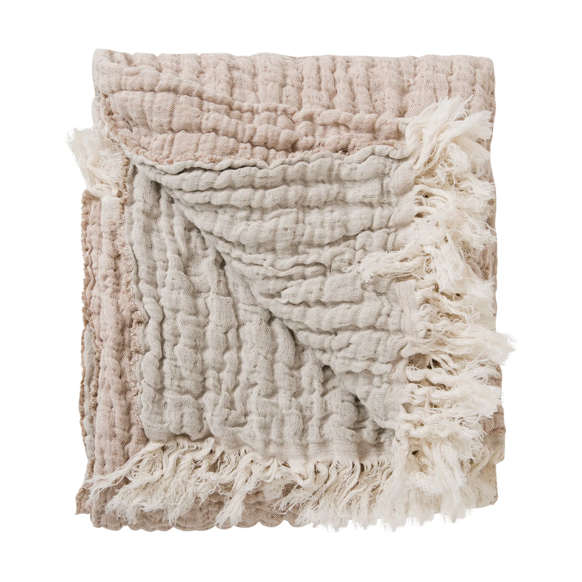 Lin Mellow blanket 110x110 cm, Tawny Garbo&Friends