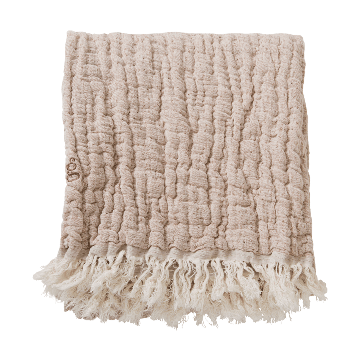 Lin Mellow blanket 110x110 cm - Tawny - Garbo&Friends