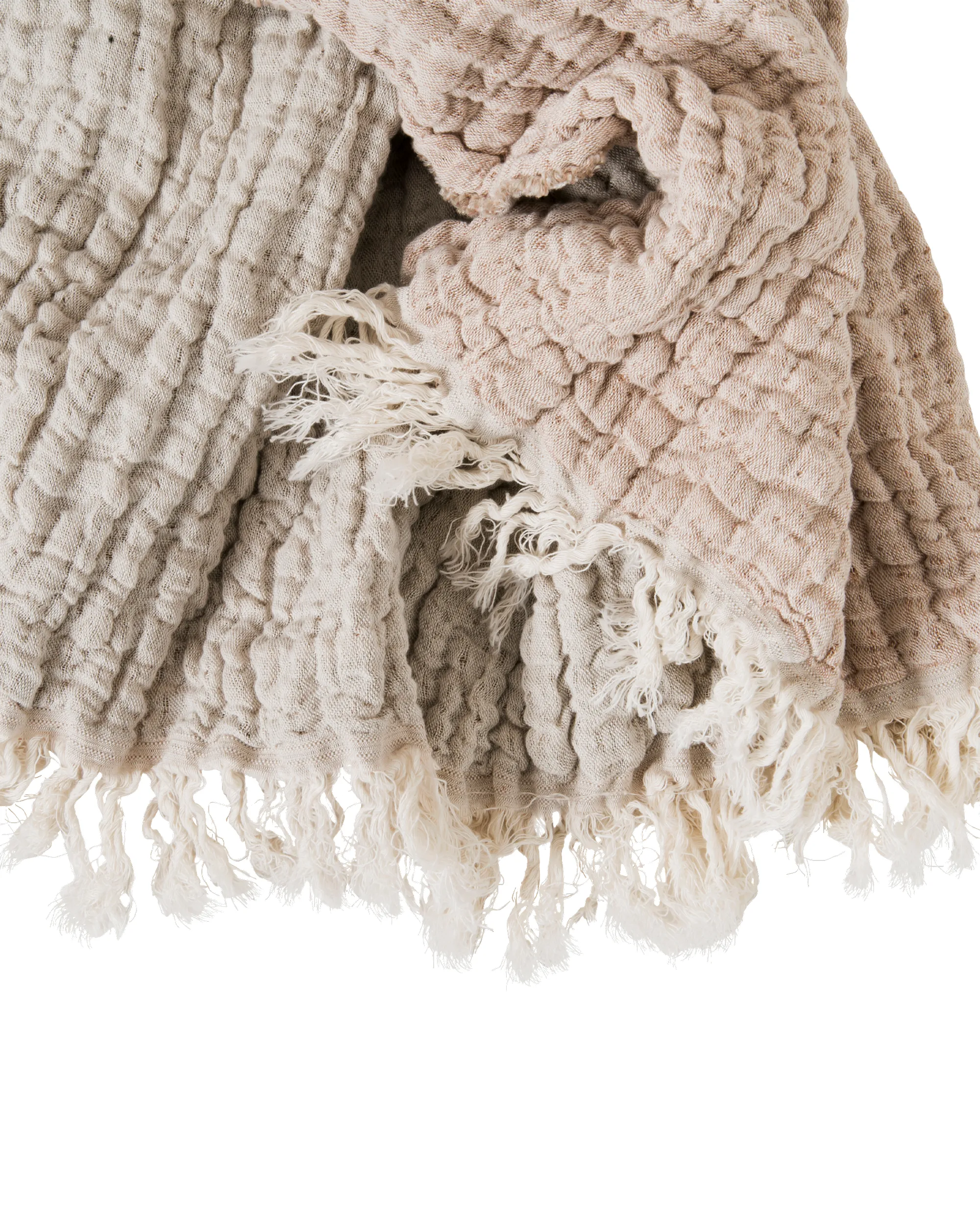 Lin Mellow blanket 110x110 cm from Garbo&Friends - NordicNest.com