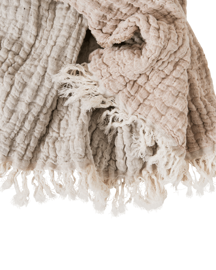 Lin Mellow blanket 110x110 cm - Tawny - Garbo&Friends