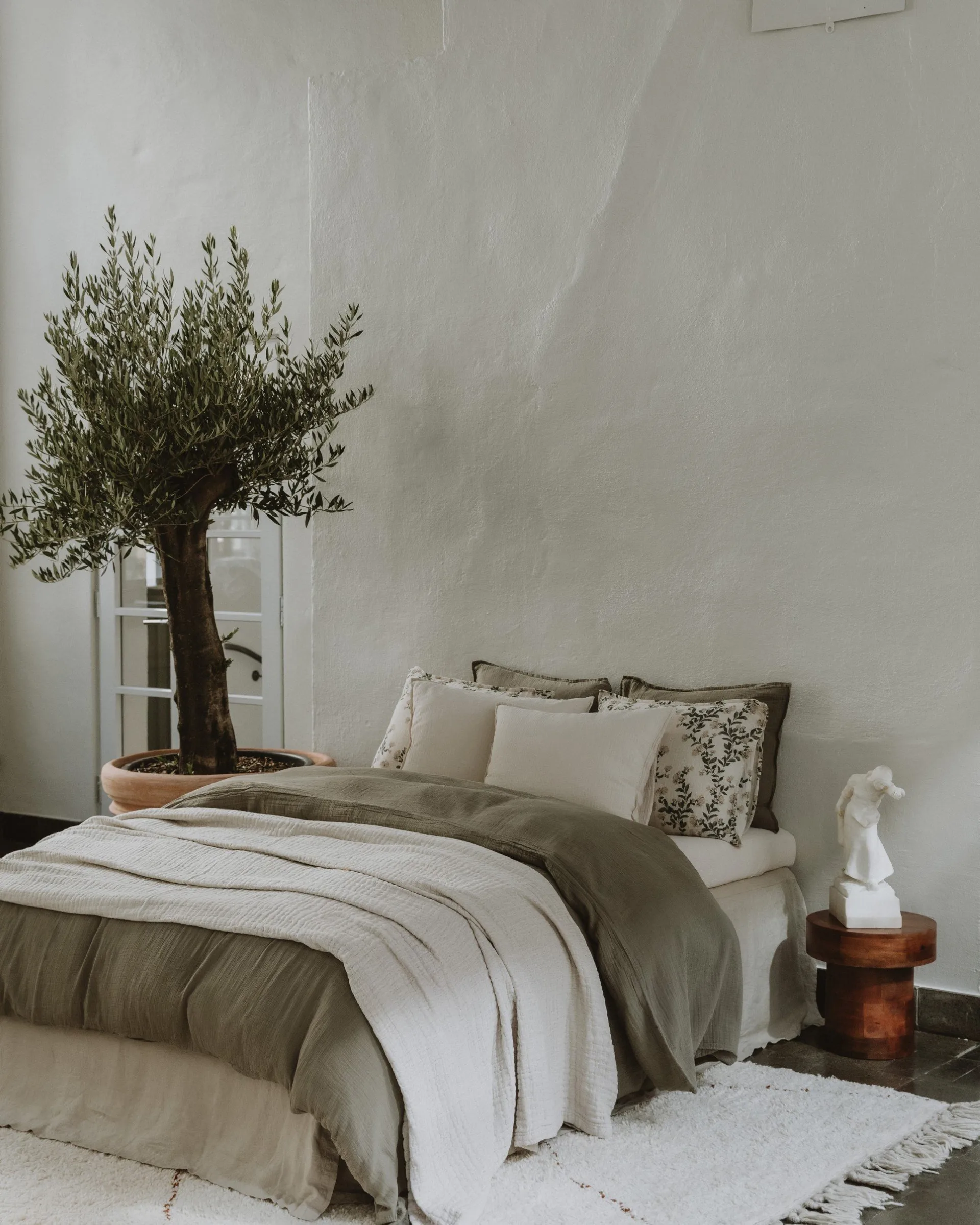 Mellow bed spread double, Lin, 160x260 cm Garbo&Friends