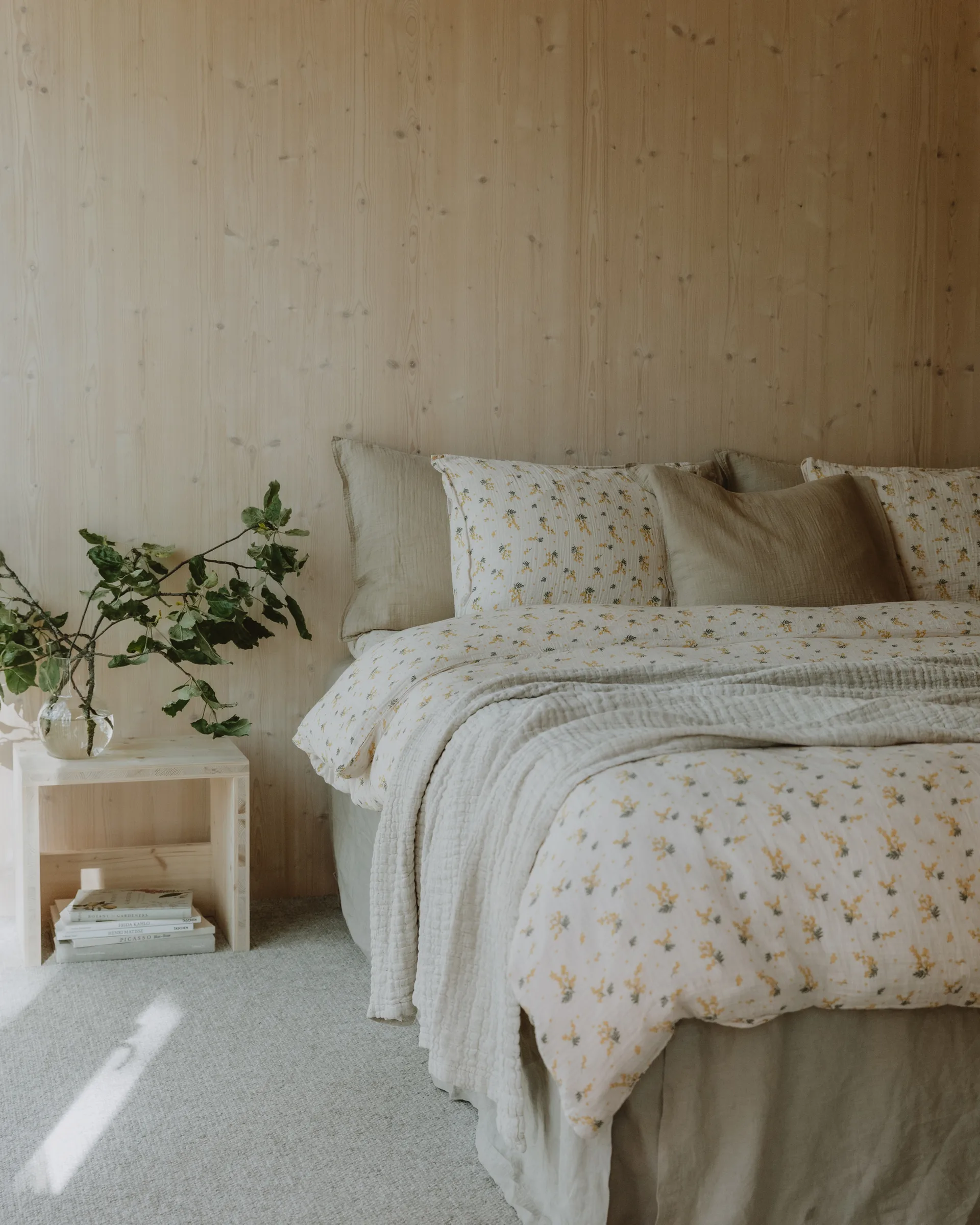 Mimosa Muslin duvet cover double, 240x220 cm Garbo&Friends