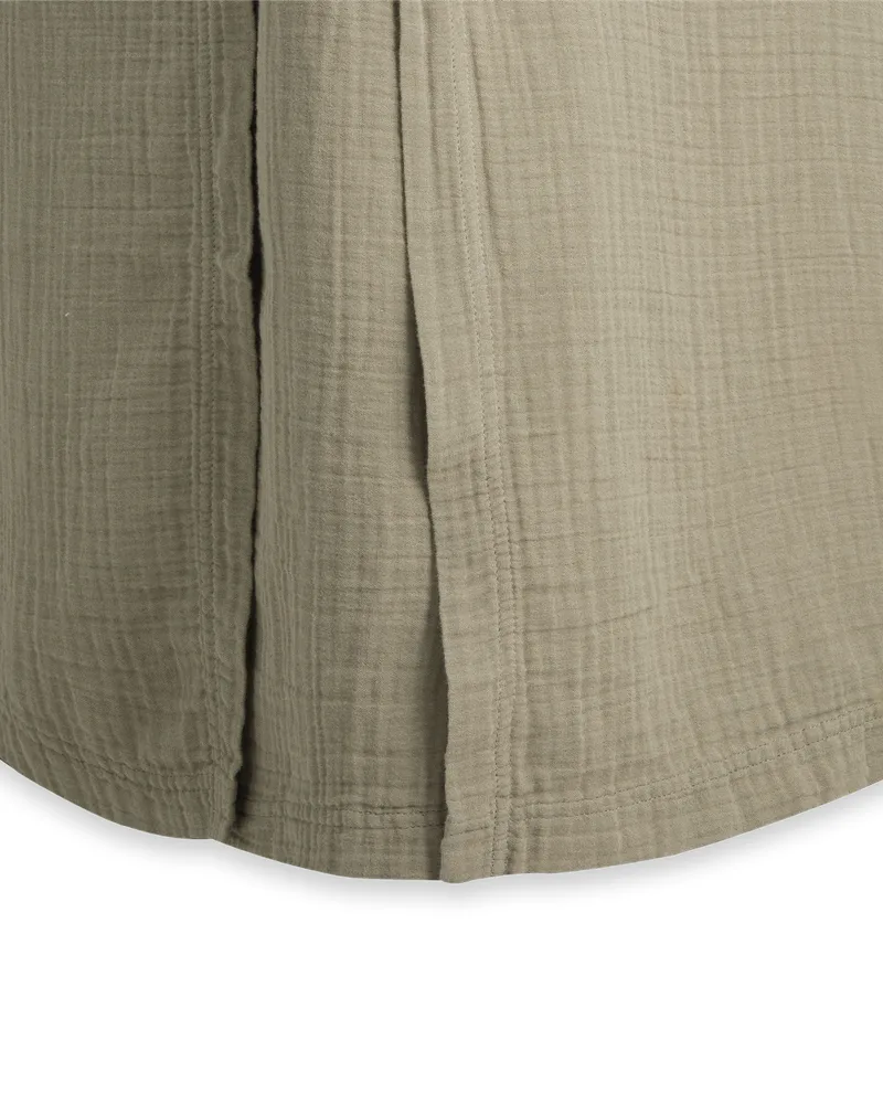 Garbo&Friends Muslin bed skirt Geranium, 160x200x53 cm