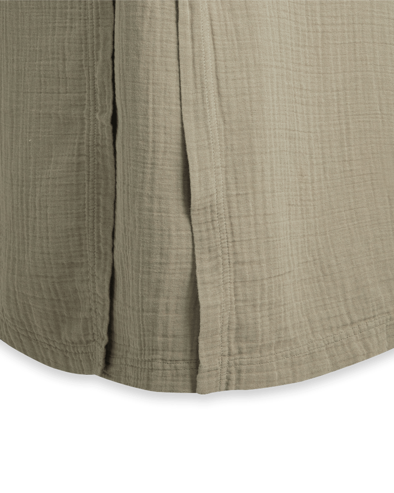 Garbo&Friends Muslin bed skirt Geranium, 160x200x53 cm
