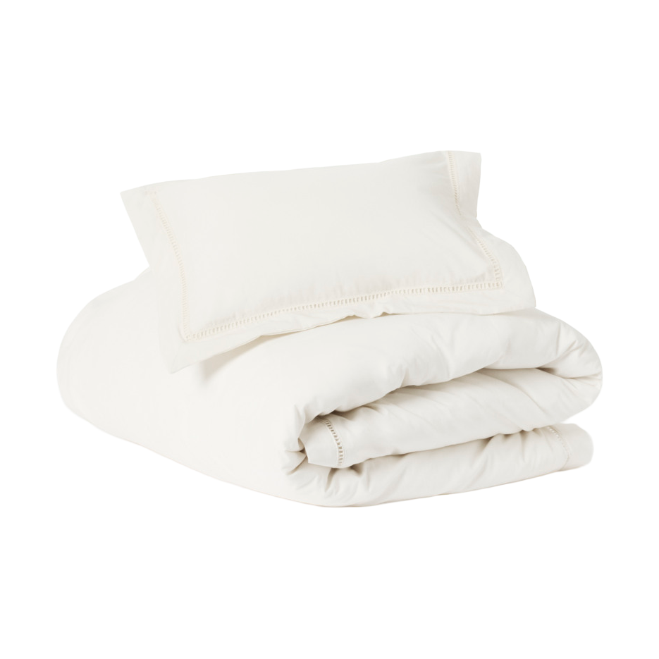 Garbo&Friends Pearl Ladder Lace junior bedding set 100x130 cm/35x55 cm