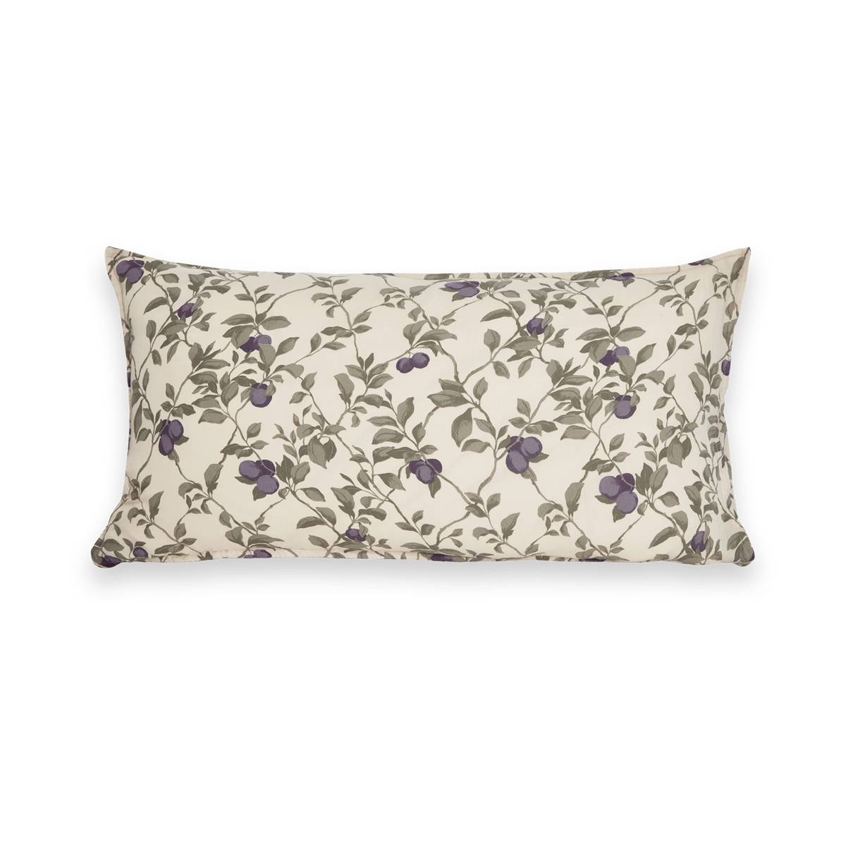 Garbo&Friends Plum Muslin pillowcase 50x90 cm | Scandinavian Design | Pillow cases | Beige