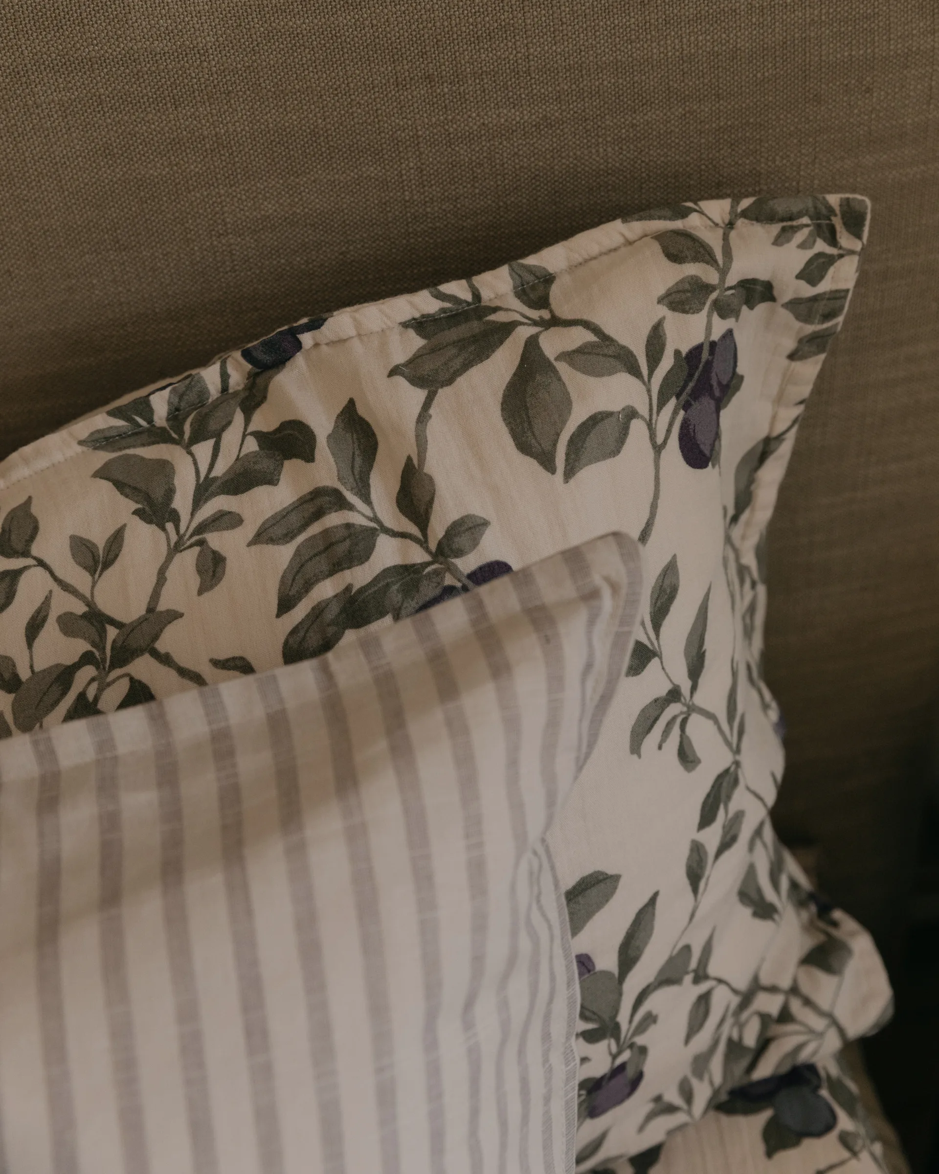 Plum Muslin pillowcase, 50x90 cm Garbo&Friends