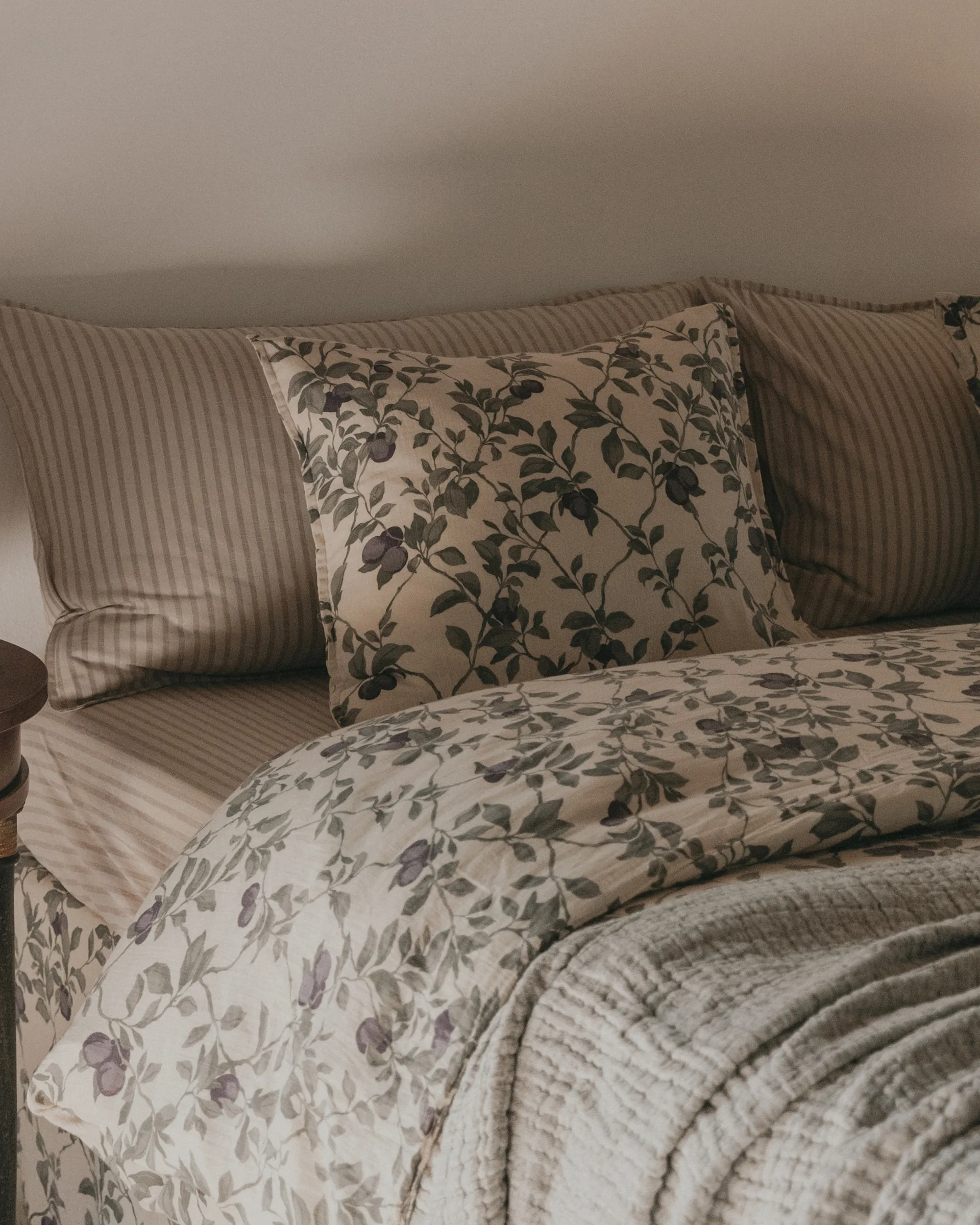 Plum Muslin pillowcase, 50x90 cm Garbo&Friends