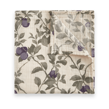 Plum Muslin swaddle blanket - 110x110 cm - Garbo&Friends