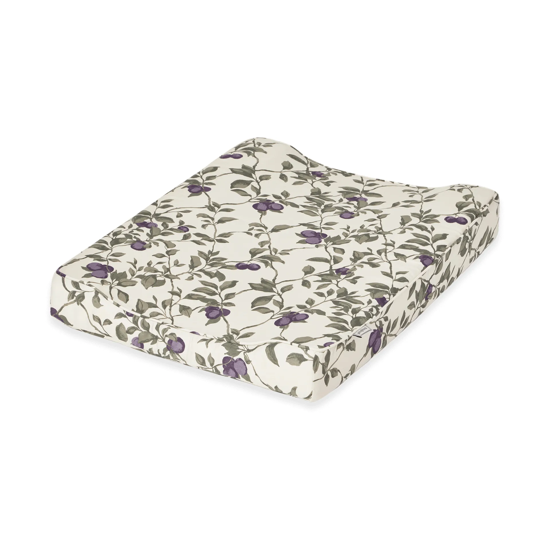 Plum satin changing mat, 50x65x9 cm Garbo&Friends