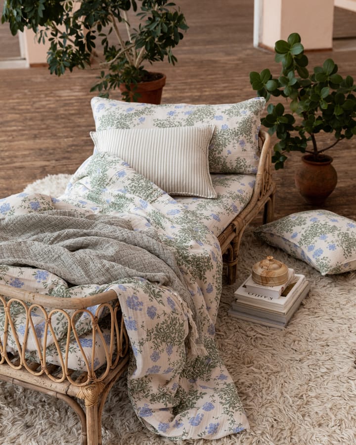 Plumbago Muslin bed set - 140x200 cm/50x75 cm - Garbo&Friends