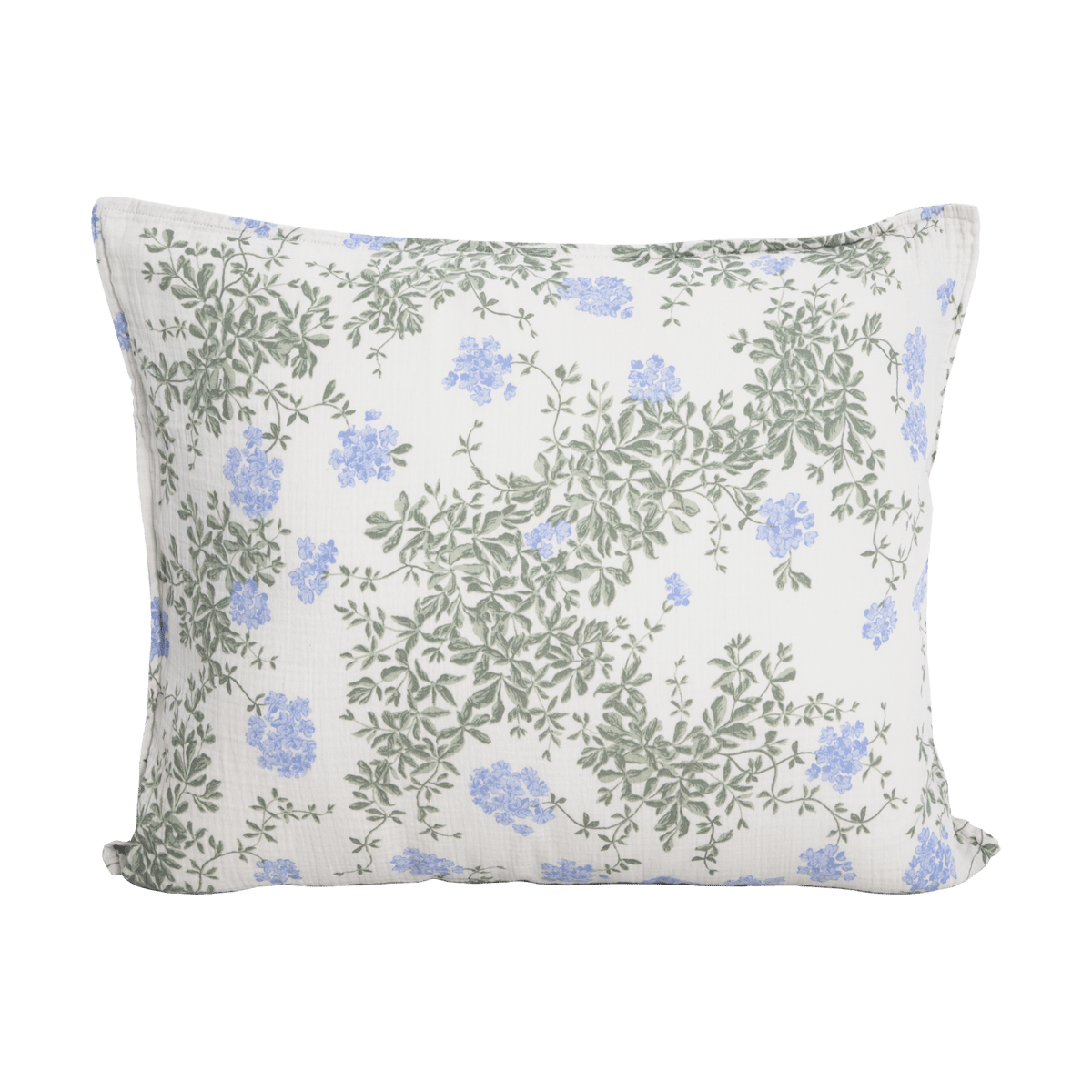 Garbo&Friends Plumbago Muslin pillowcase 50x70 cm