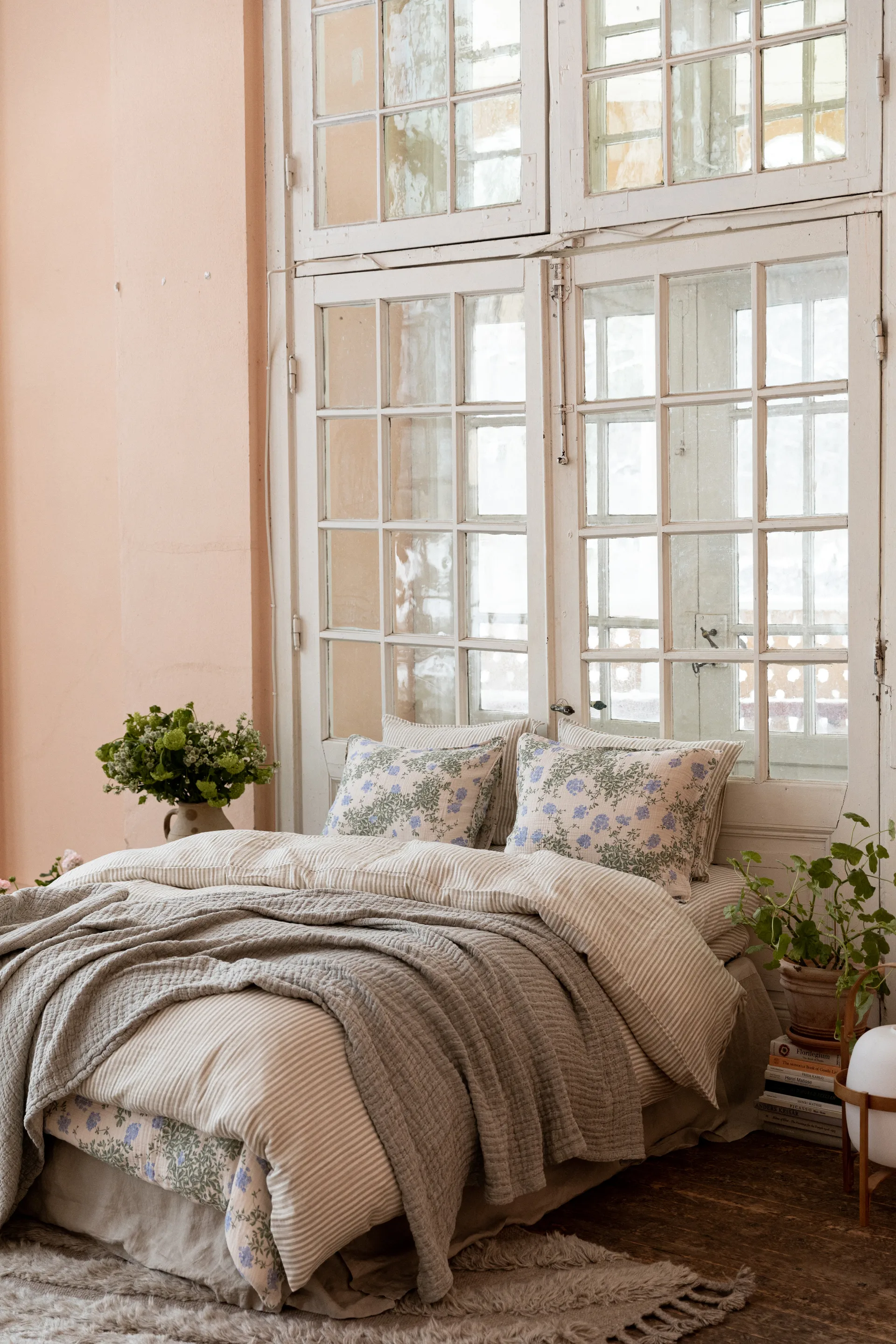 Plumbago Muslin pillowcase, 50x75cm Garbo&Friends