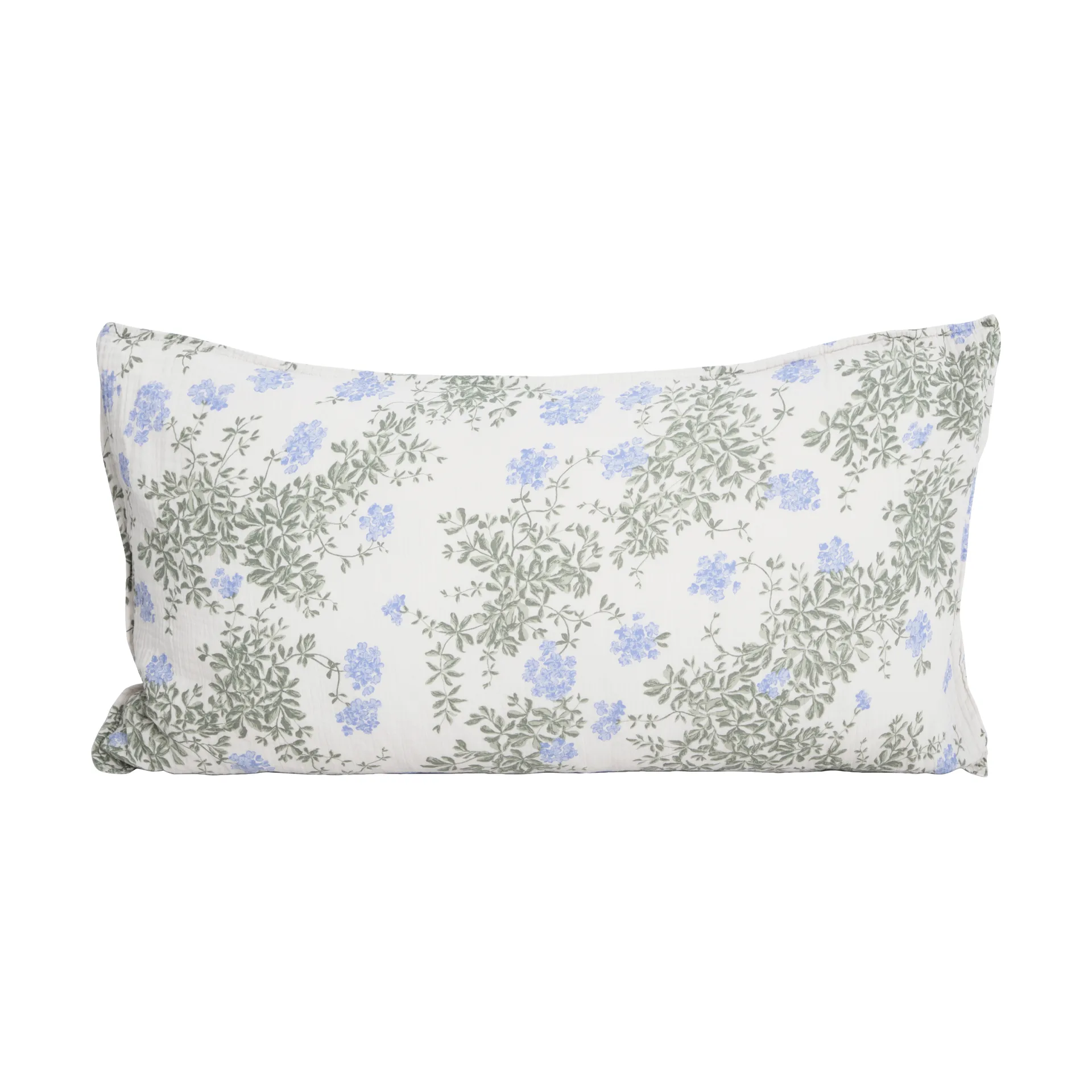 Plumbago Muslin pillowcase, 50x90 cm Garbo&Friends