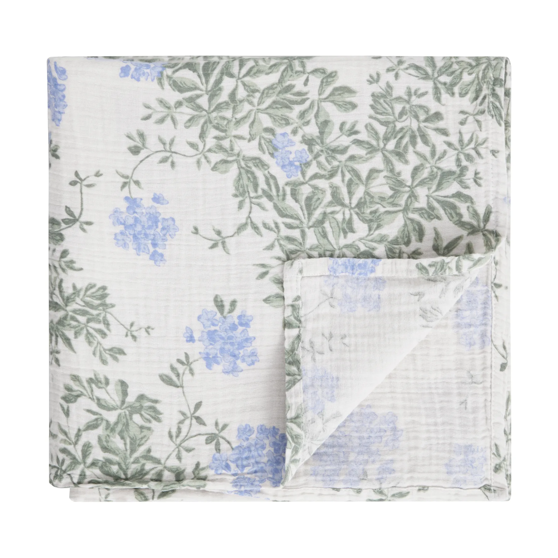 Plumbago Muslin Swaddle blanket, 110x110 cm Garbo&Friends