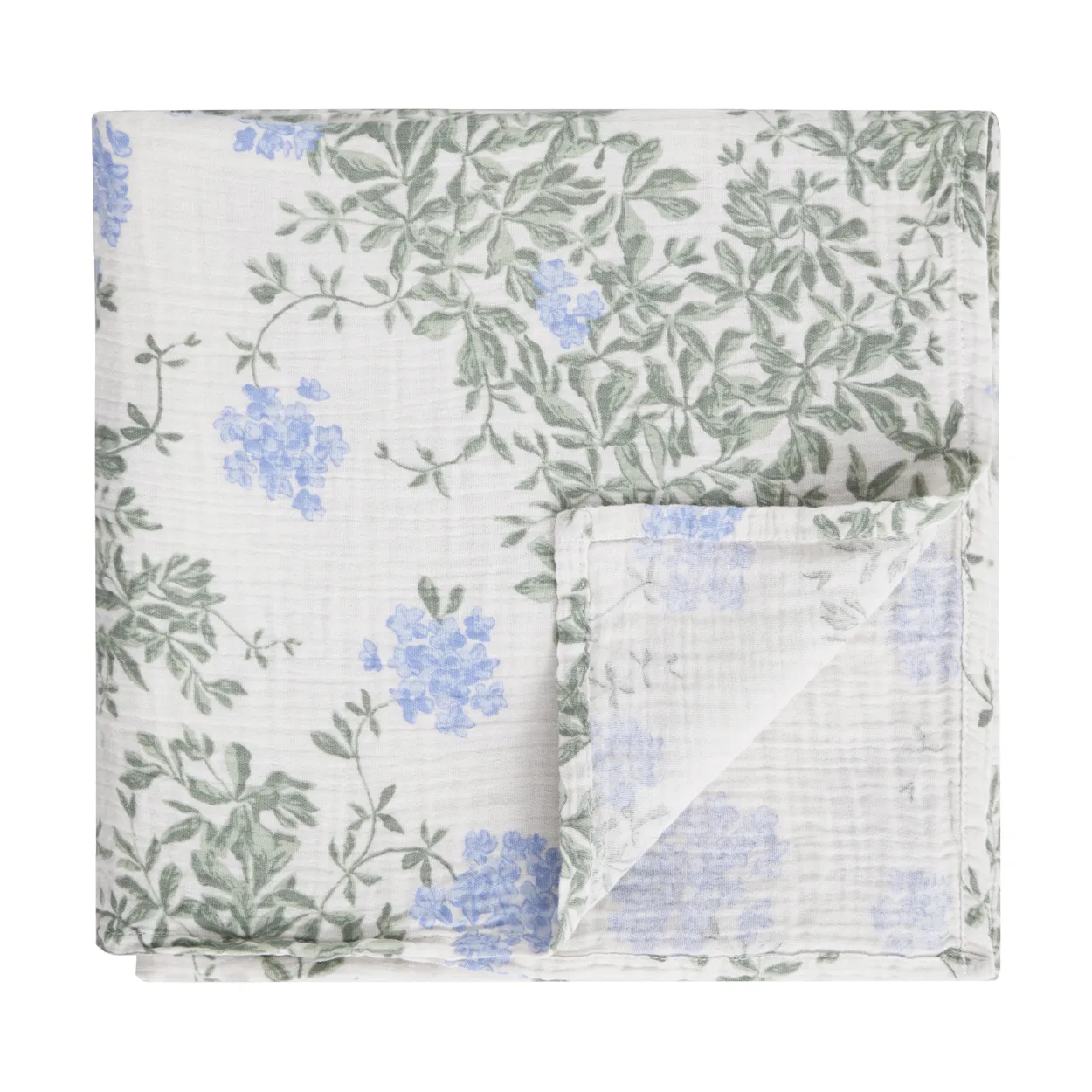 Garbo&Friends Plumbago Muslin Swaddle blanket 110x110 cm