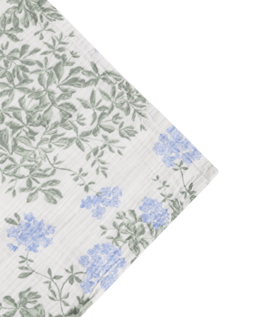 Plumbago Muslin Swaddle blanket - 110x110 cm - Garbo&Friends