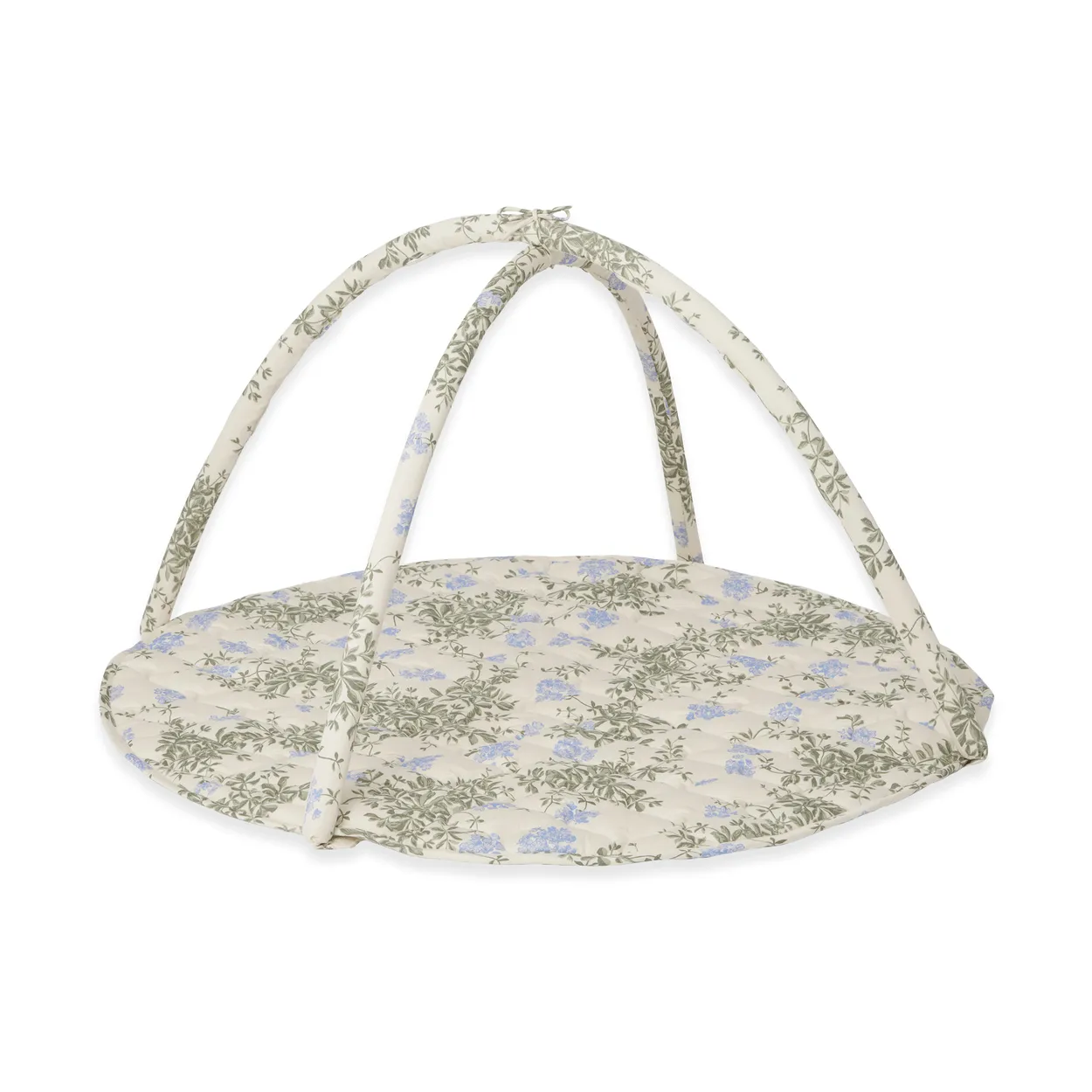 Garbo&Friends Plumbago satin quilted baby gym Ø90 cm
