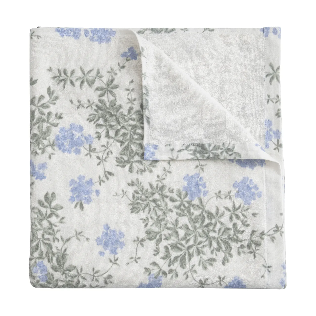 Garbo&Friends Plumbago Terry bath towel 100x150 cm | Scandinavian Design | Bath towels | Blue
