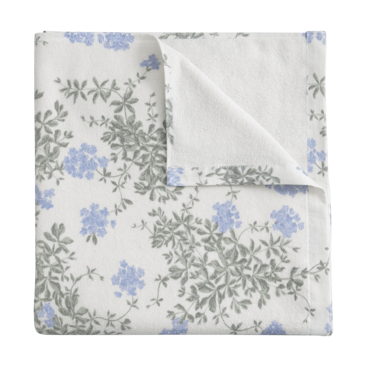 Garbo&Friends Plumbago Terry bath towel 100x150 cm | Scandinavian Design | Bath towels | Blue