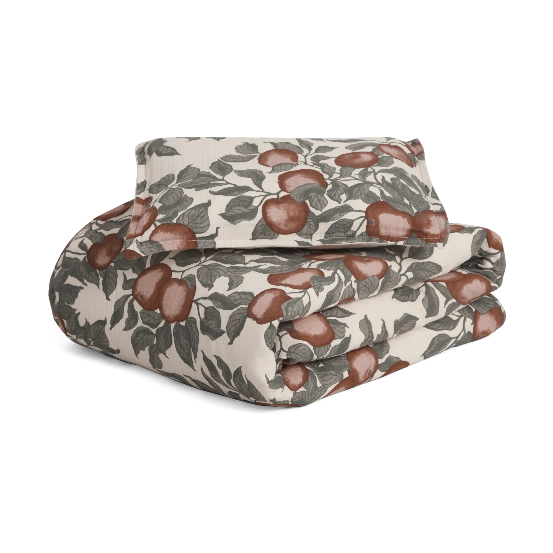 Pomme Muslin bed set baby, 70x100 cm/40x45 cm Garbo&Friends