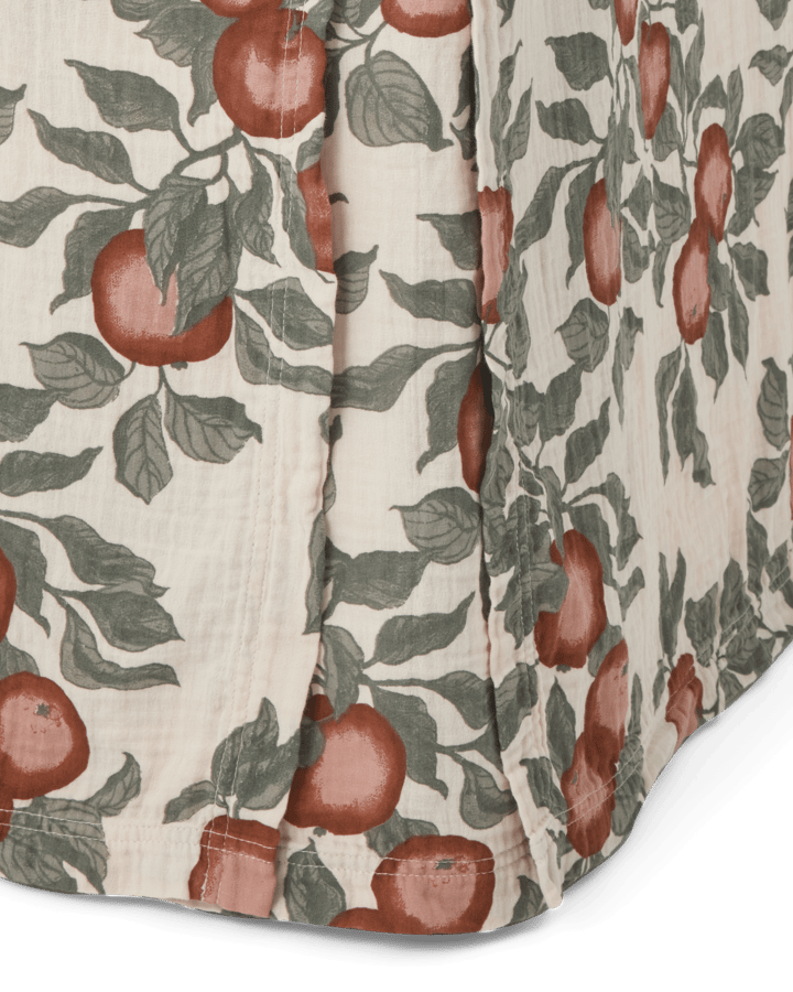 Pomme Muslin bed skirt - 160x200cm - Garbo&Friends