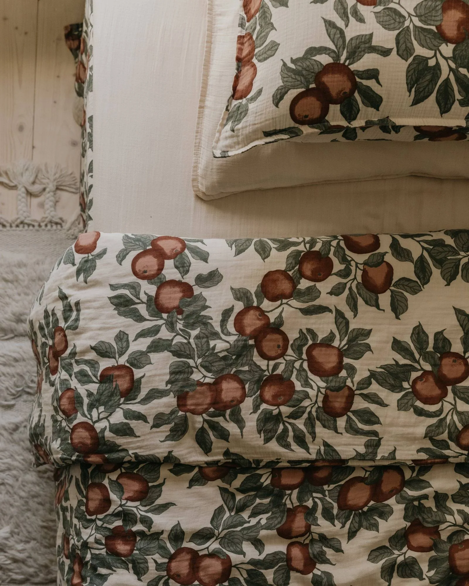 Pomme Muslin duvet cover, 150x210 cm Garbo&Friends