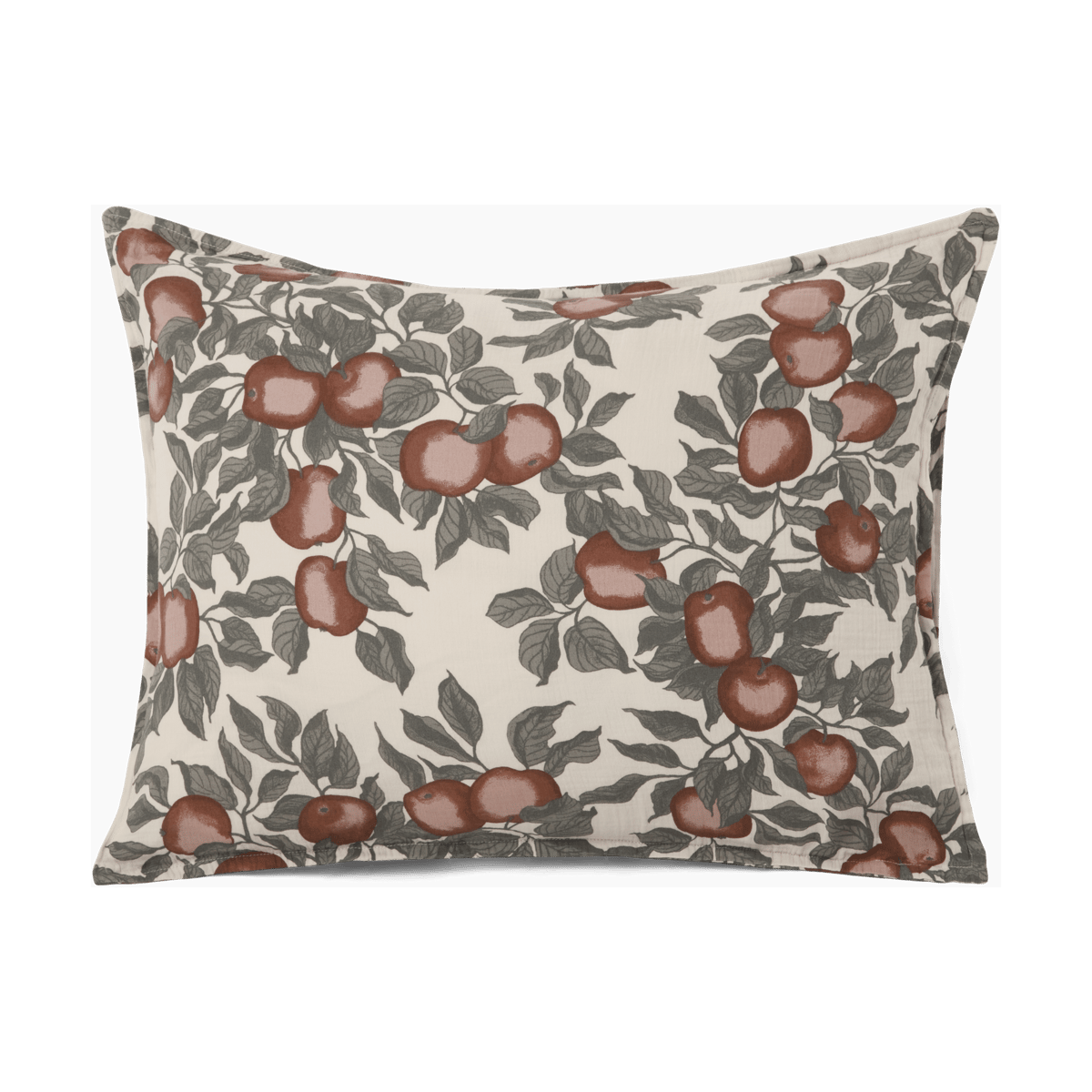 Garbo&Friends Pomme Muslin pillowcase 50x75 cm | Scandinavian Design | Pillow cases | Beige