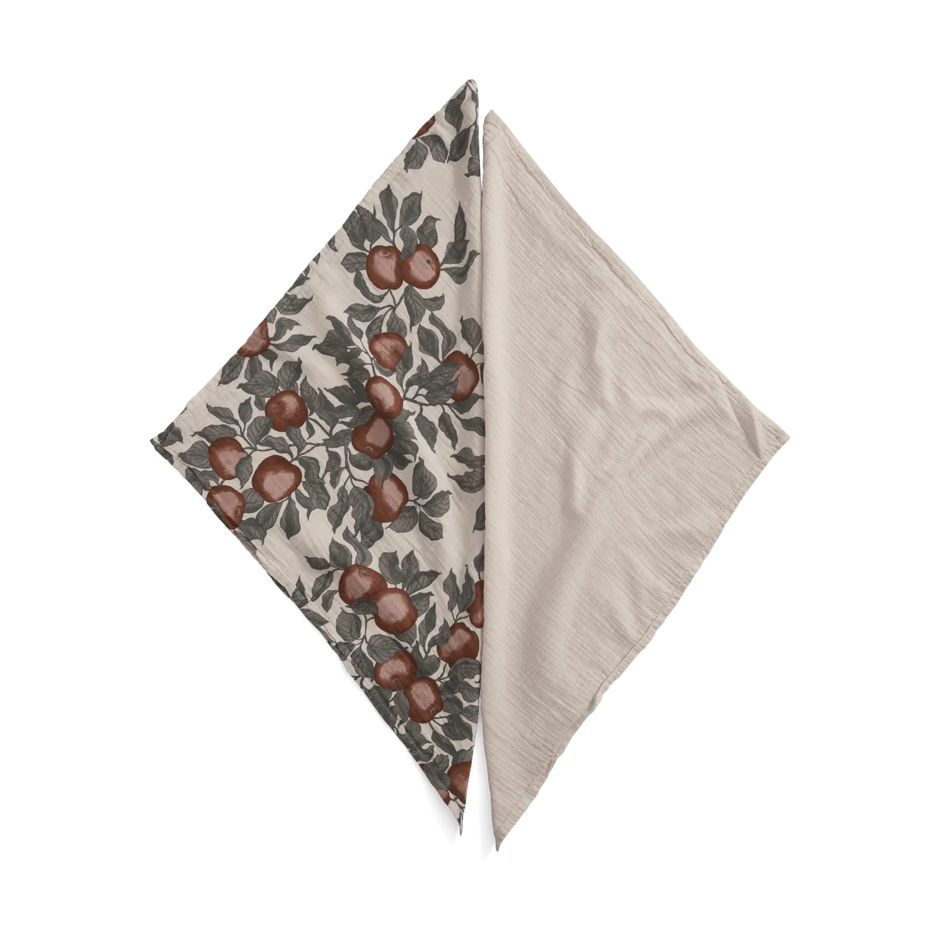 Pomme Muslin small blanket 2 pieces, 60x60 cm Garbo&Friends