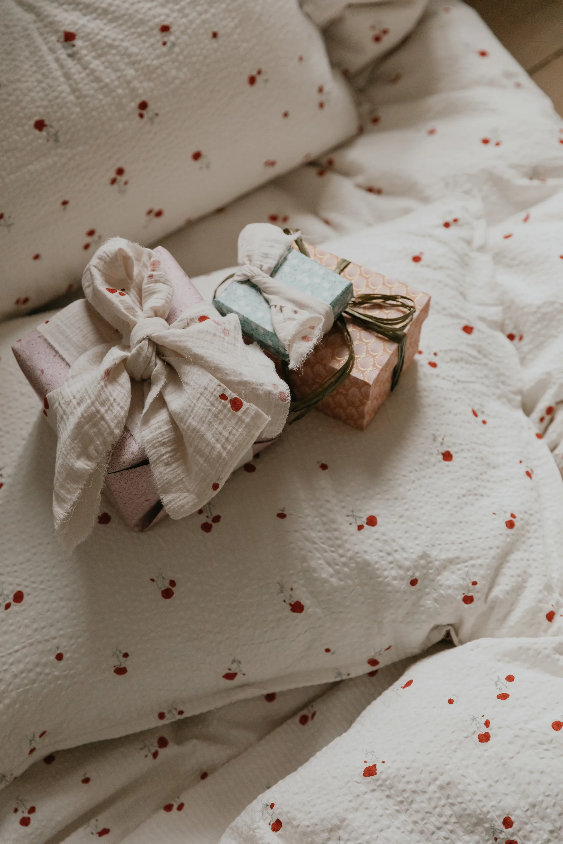 Poppy Muslin blanket 2 pieces, 60x60 cm Garbo&Friends