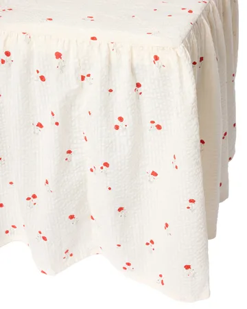 Poppy Seersucker bed skirt - 160x200x53 cm - Garbo&Friends