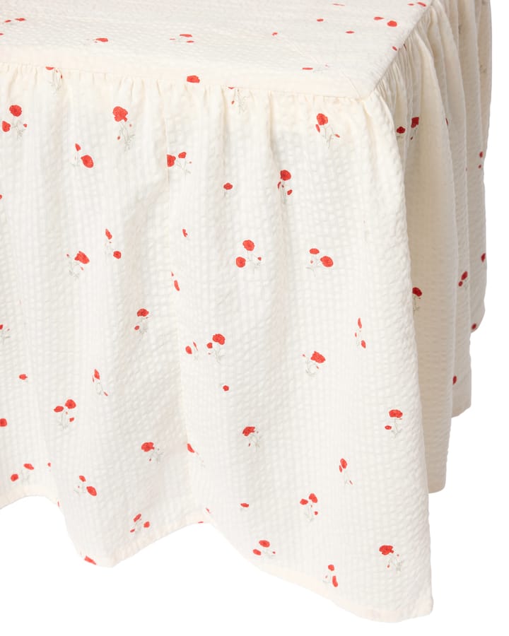 Poppy Seersucker bed skirt - 180x200x53 cm - Garbo&Friends